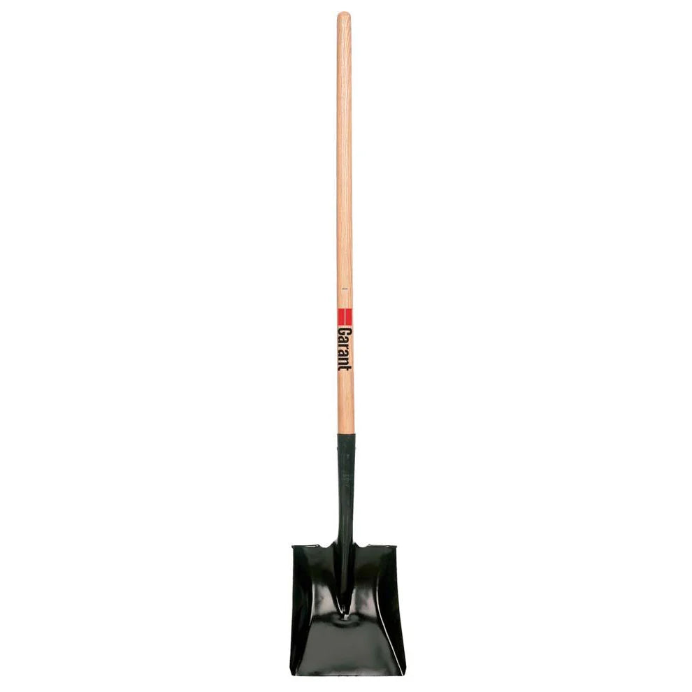 Square Point Shovel – Long Wood Handle