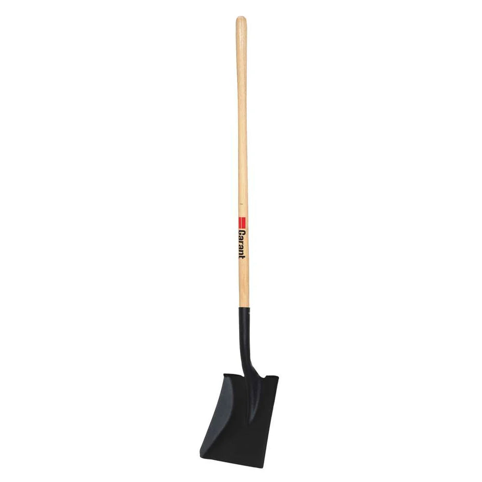 Square Point Shovel – Long Wood Handle