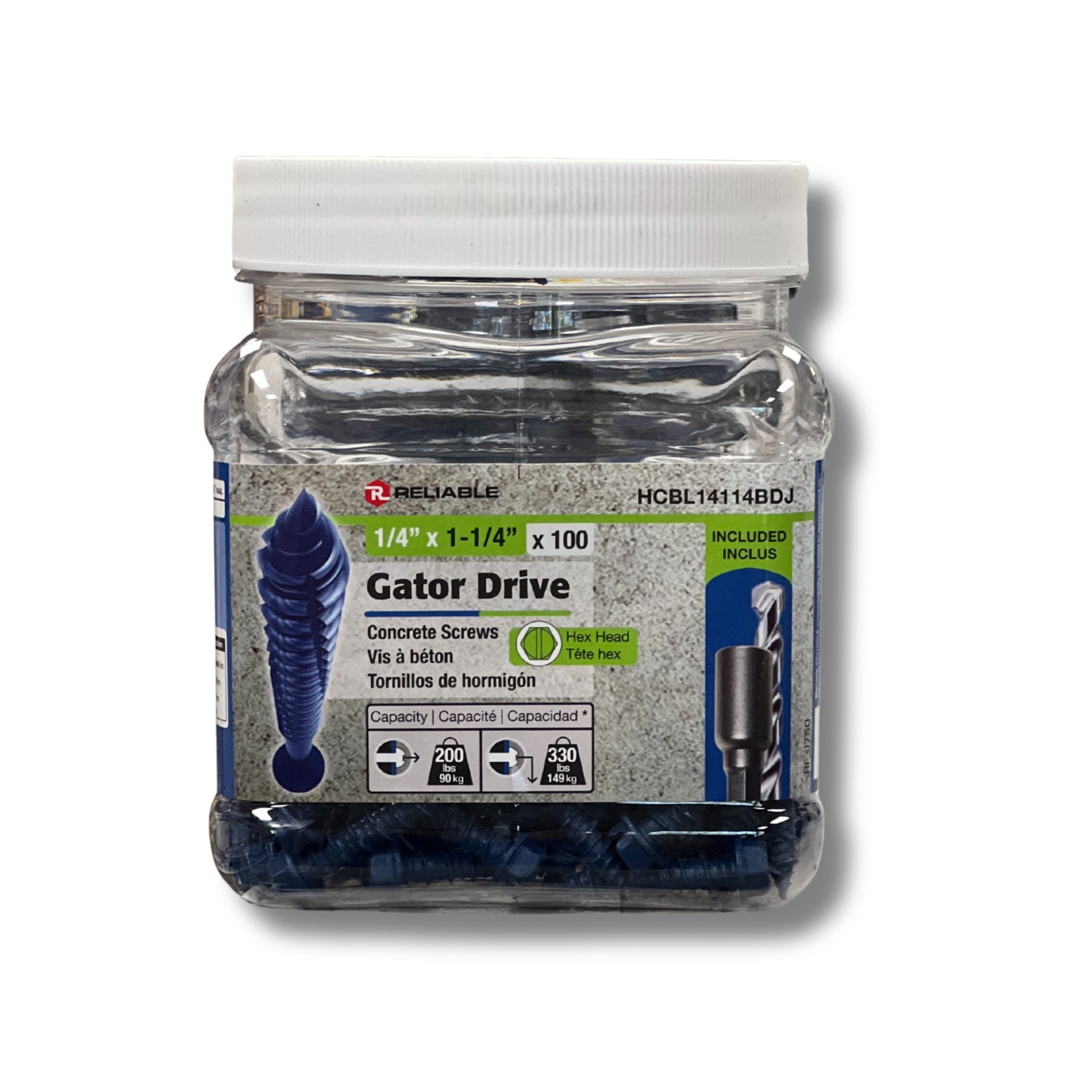 Concrete Screws - Hex Head