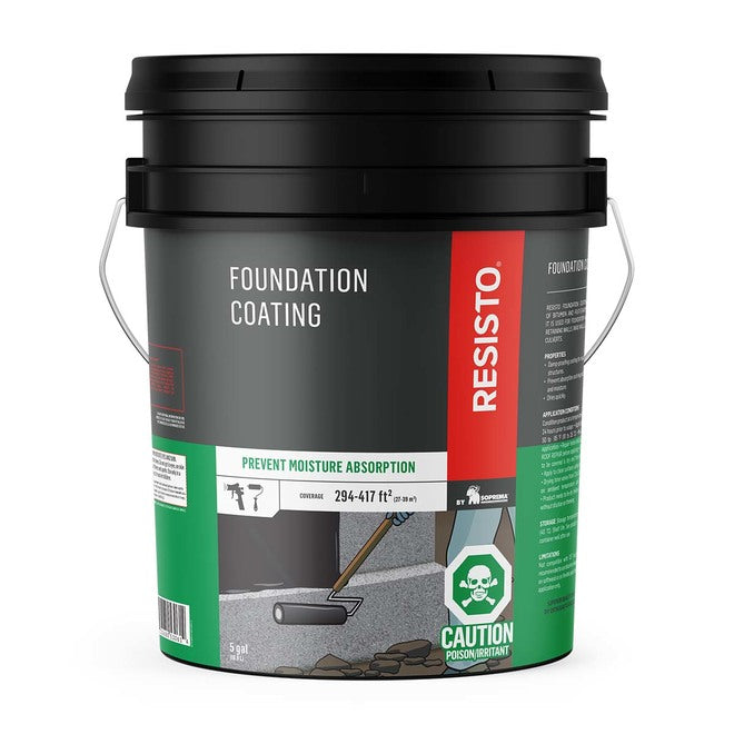 RESISTO Non-Fibre Foundation Coating – 18.9 L