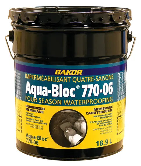 Bakor Aqua-Bloc 770-06 Elastomeric Liquid Membrane