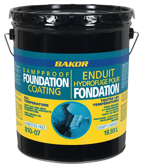 Henry/Bakor 810-07 Non-Fibered Asphalt Roof and Foundation Coating