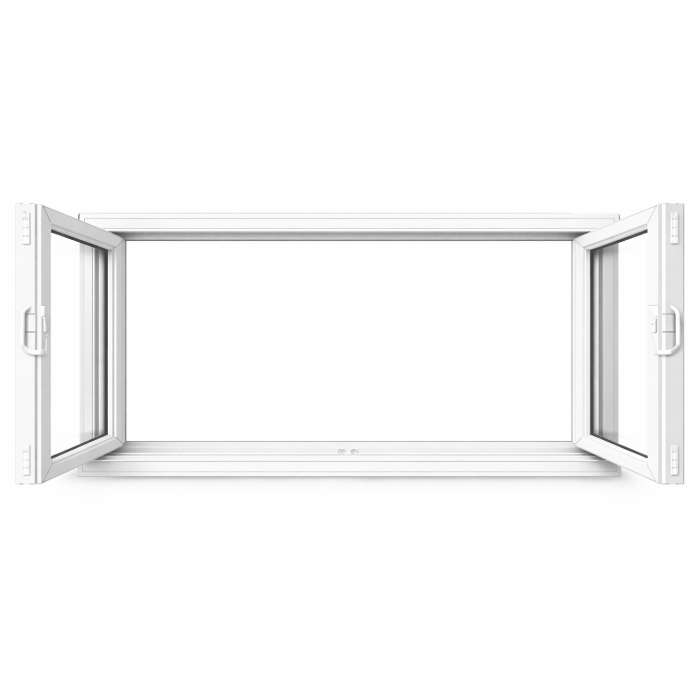Double Slider Window 48-inch W x 24-inch H