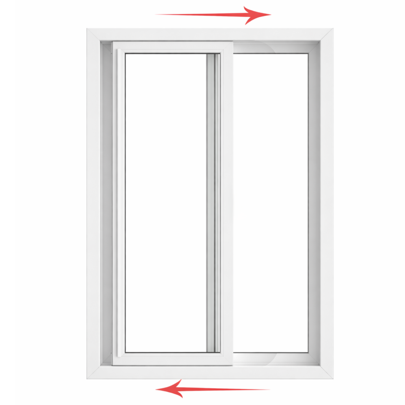 Double Slider Window 24-inch W x 36-inch H