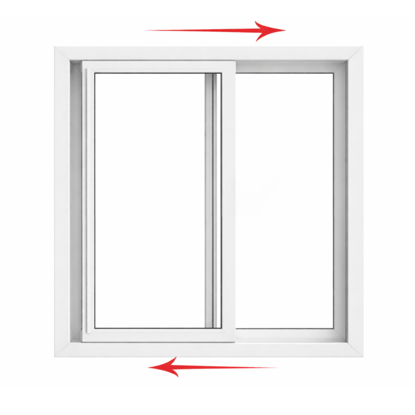 Double Slider Window 30-inch W x 30-inch H