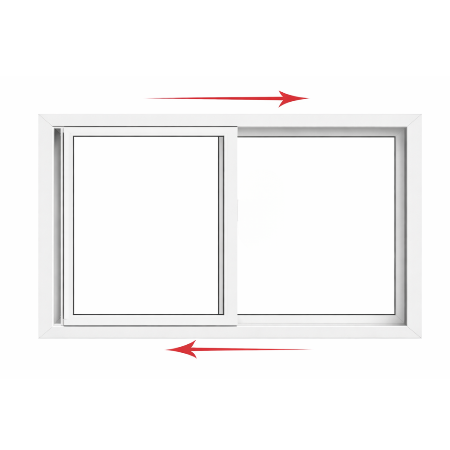 Double Slider Window 36-inch W x 30-inch H