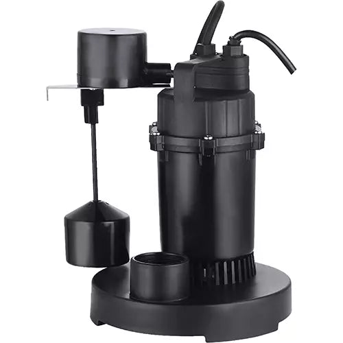 Sump Pump Machine 1/3 Hp Thermoplastic & Vertical Float