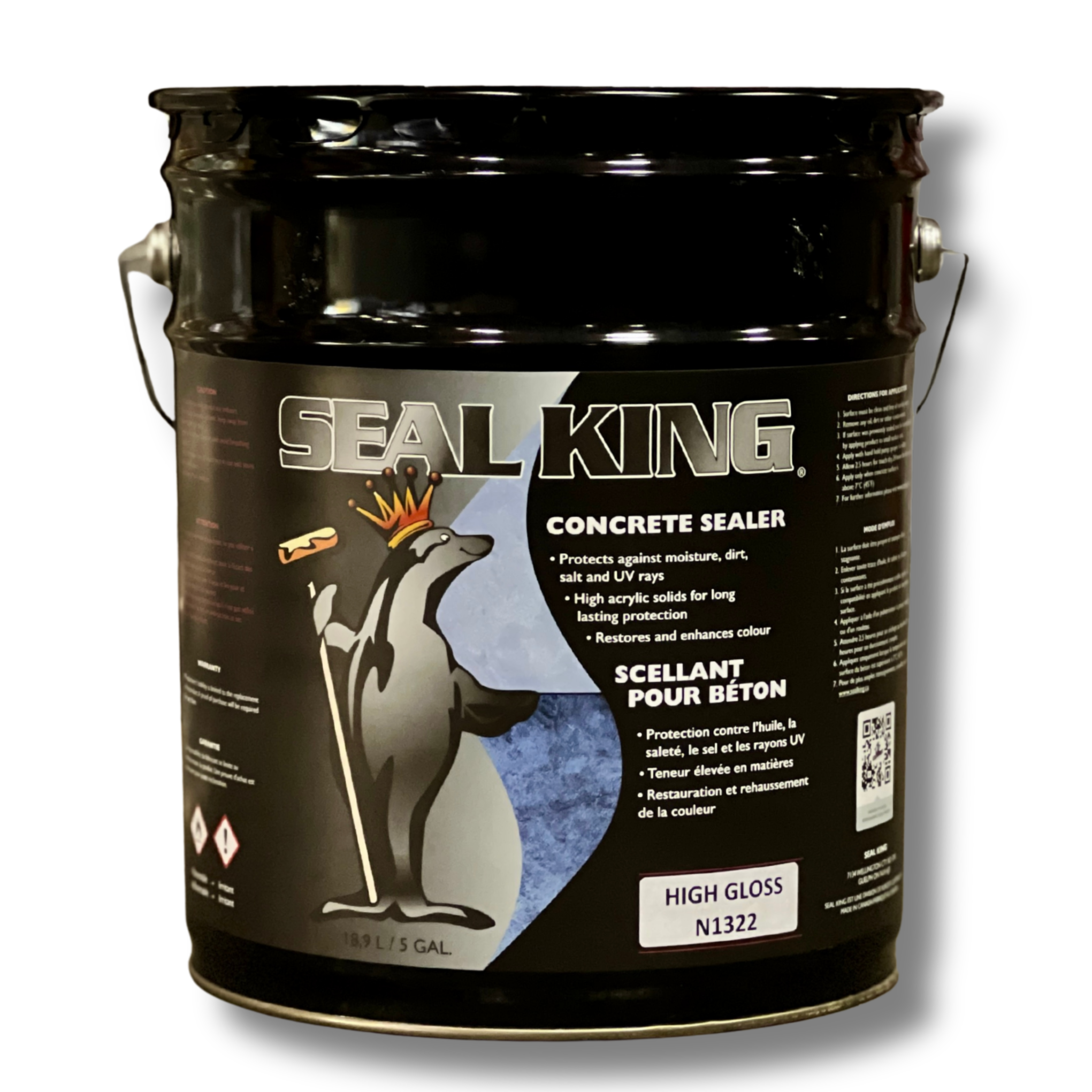 Seal King Concrete Sealer – High Gloss Finish