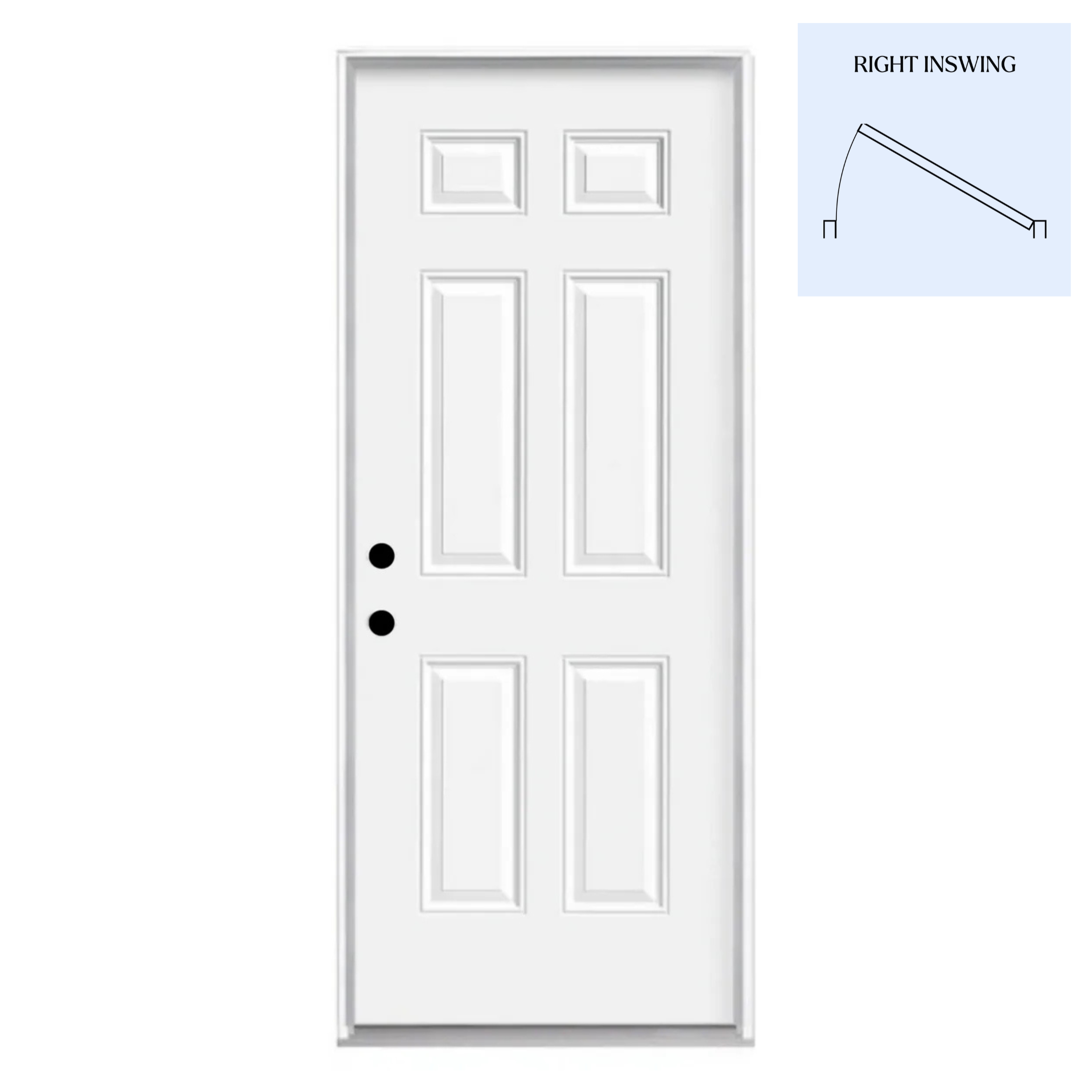 Solid Door 32"X 78" Inswing Door