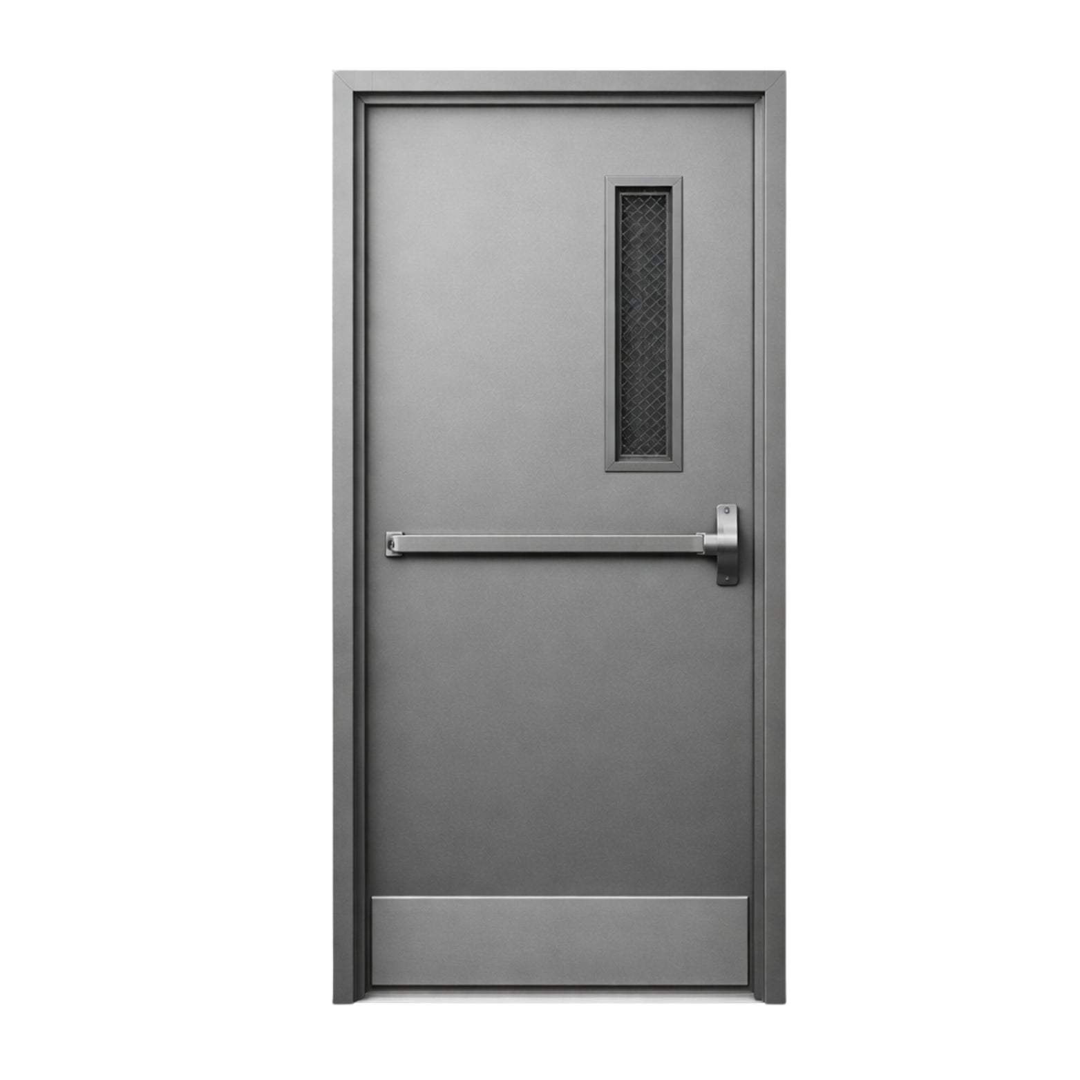 Fire Rated Door Solid with Narrow Vision Lite (custom order only)