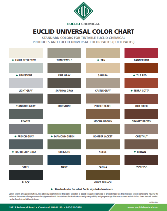 Euclid Universal Color Pack