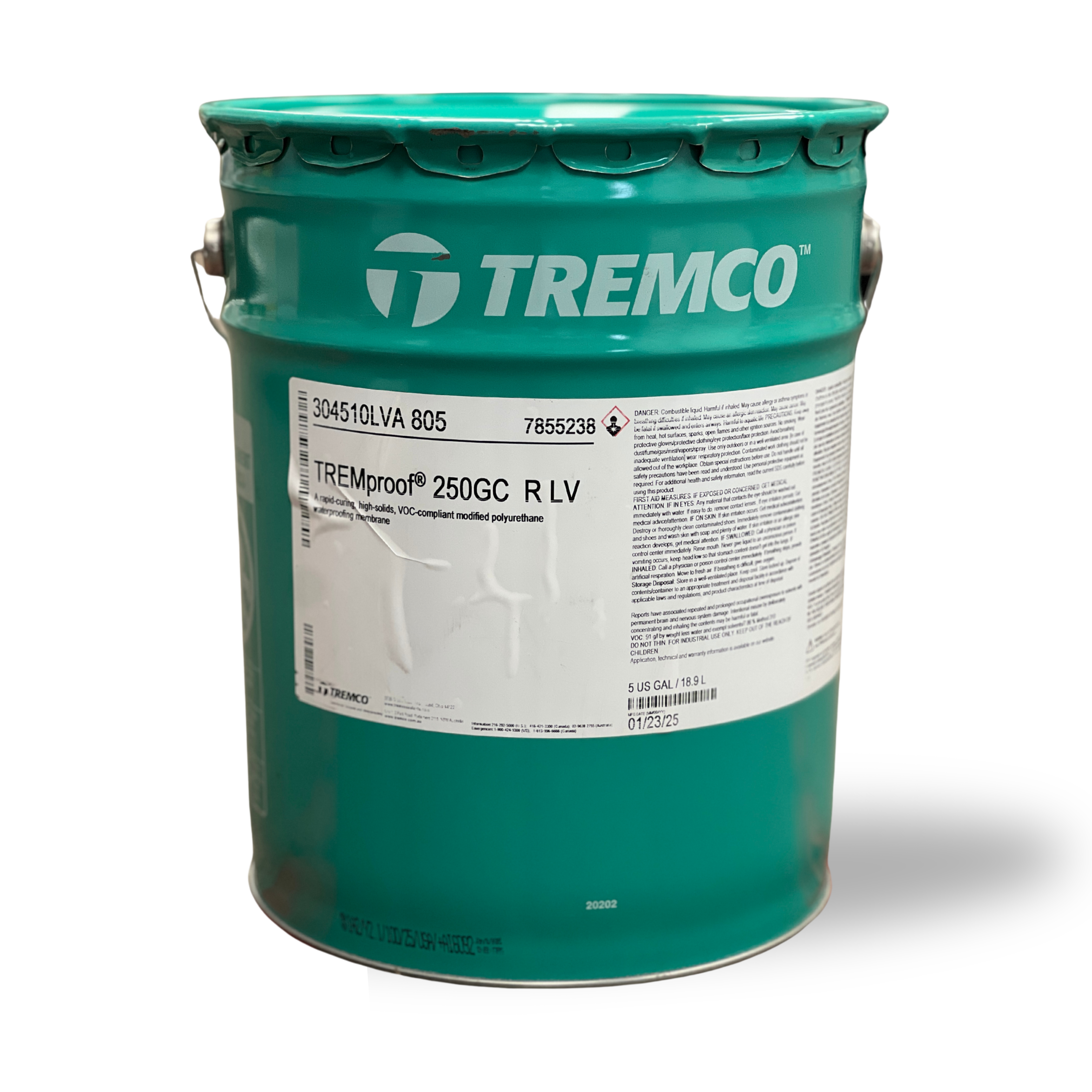 Tremproof 250GC RLV – 5 Gallon (18.9 L)