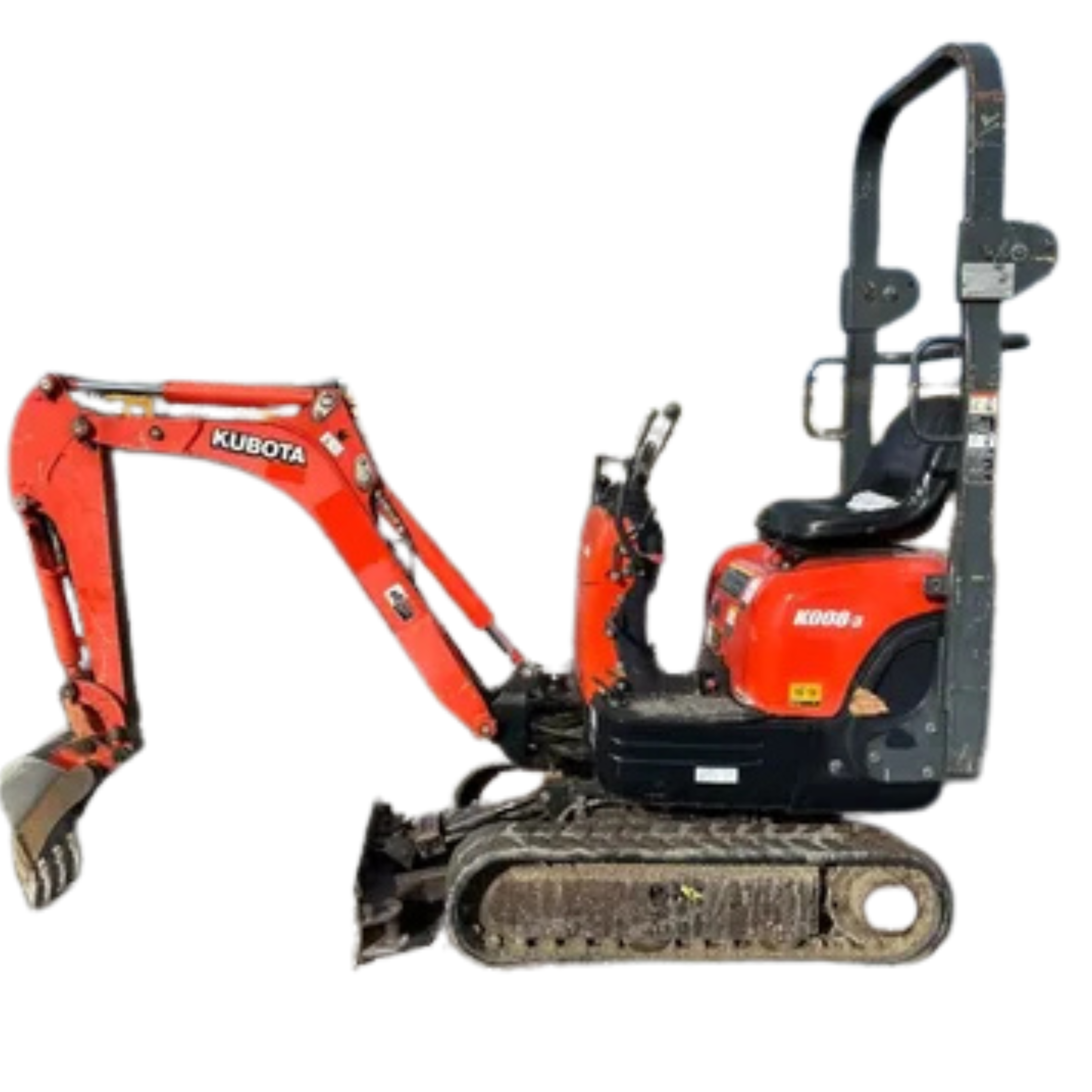 Kubota K008 Mini Excavator (Rental)