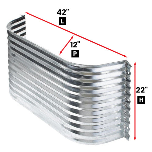 Window Well 42" L X 12" P X 22 "H