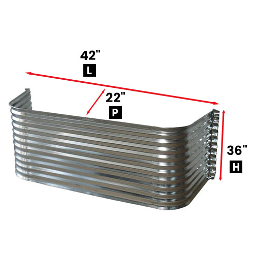 Window Well 42"L X 22"P X 36"H