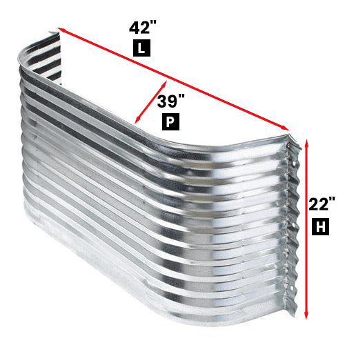 Window Well 42"L X 39"P  X 22" H