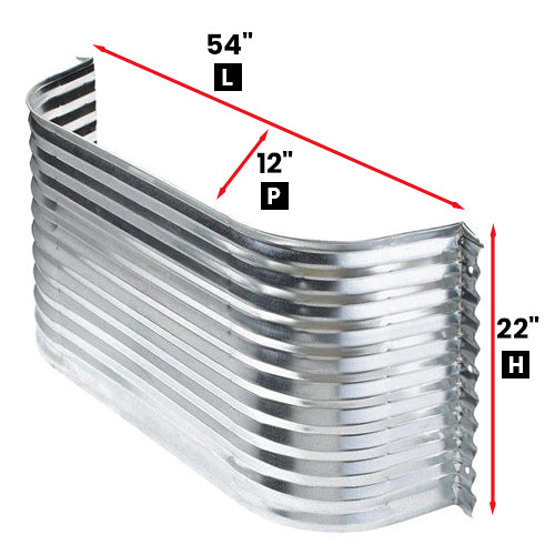 Window Well 54"L X 12"P X 22"H