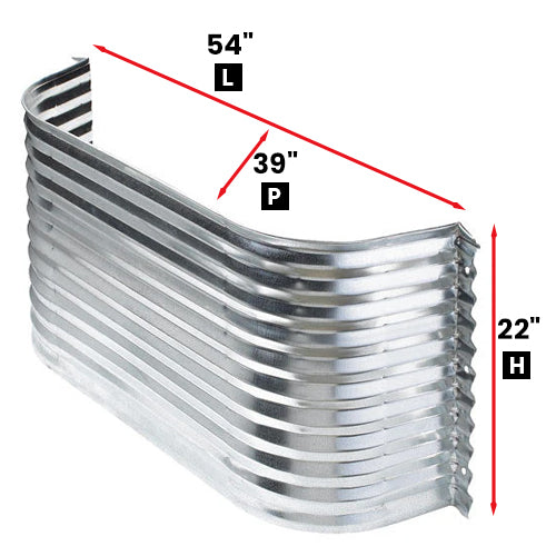 Window Well 54" L X 39"P X 22"H