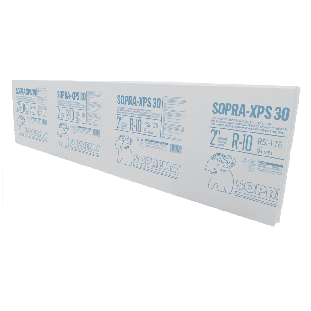 SOPRA XPS-30 2 in. x 24 in. x 96 in. Butt Edge