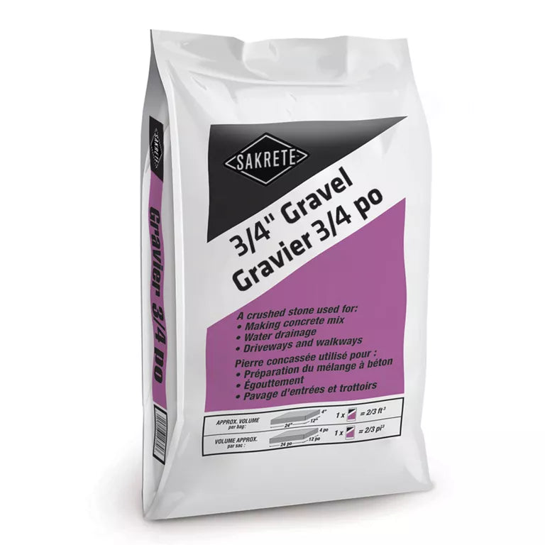 Sakrete 3/4″ Gravel (30 Kg)
