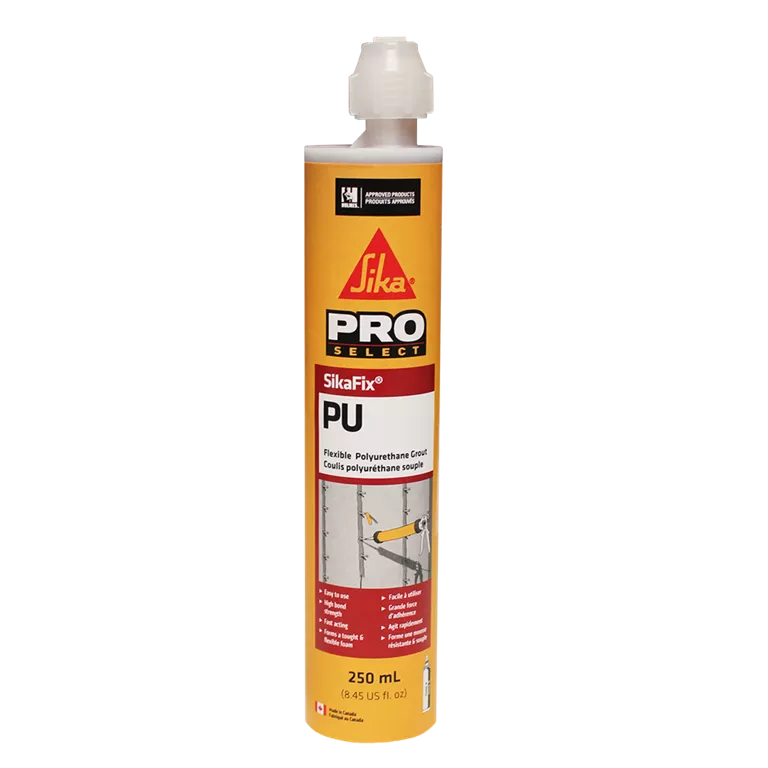 SikaFix® PU – Flexible Polyurethane Grout for Water‑Activated Crack Repair