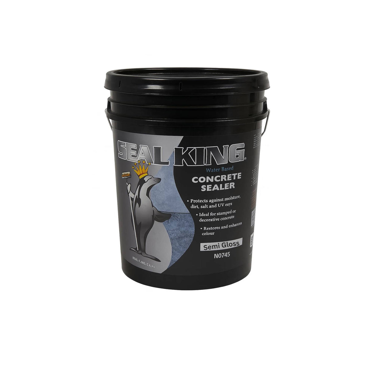 Seal King Concrete Sealer- Semi-Gloss Finish Size- 1 Gal & 5 Gal