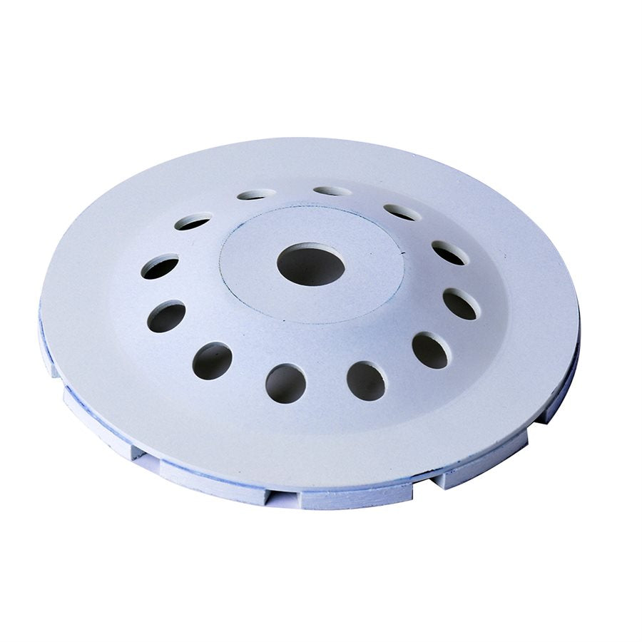 Segmented 2 Row Diamond Cup Wheel 7in