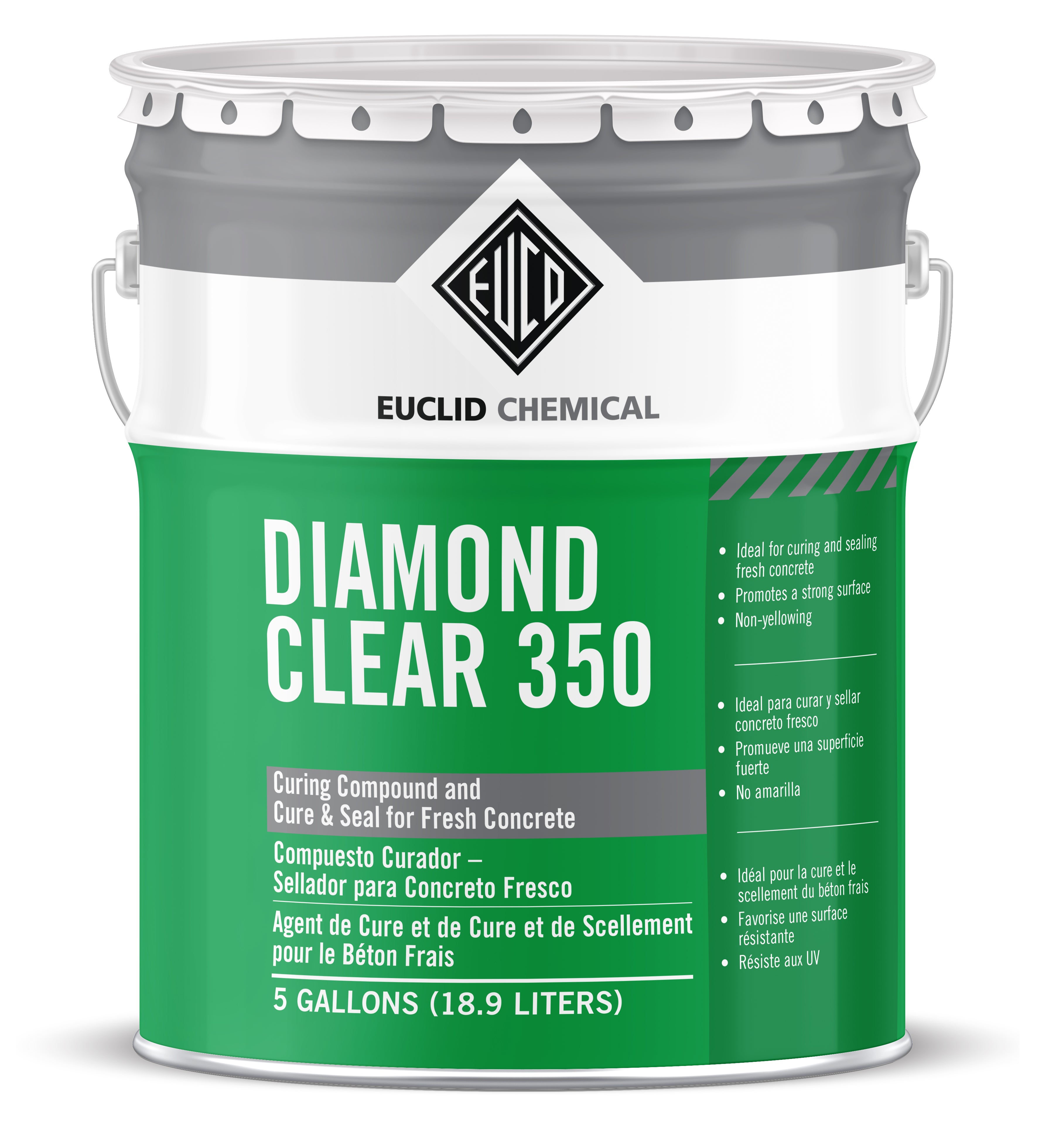 Diamond Clear 350 Low Voc Concrete & Masonry Sealer- 5 Gal