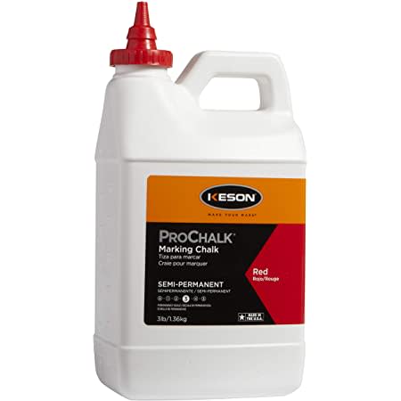 Keson ProChalk Permanent – Red, Semi-Permanent (Level-3)