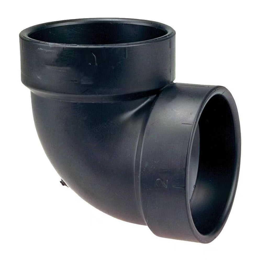 ABS Elbow 90° x 3 in Black