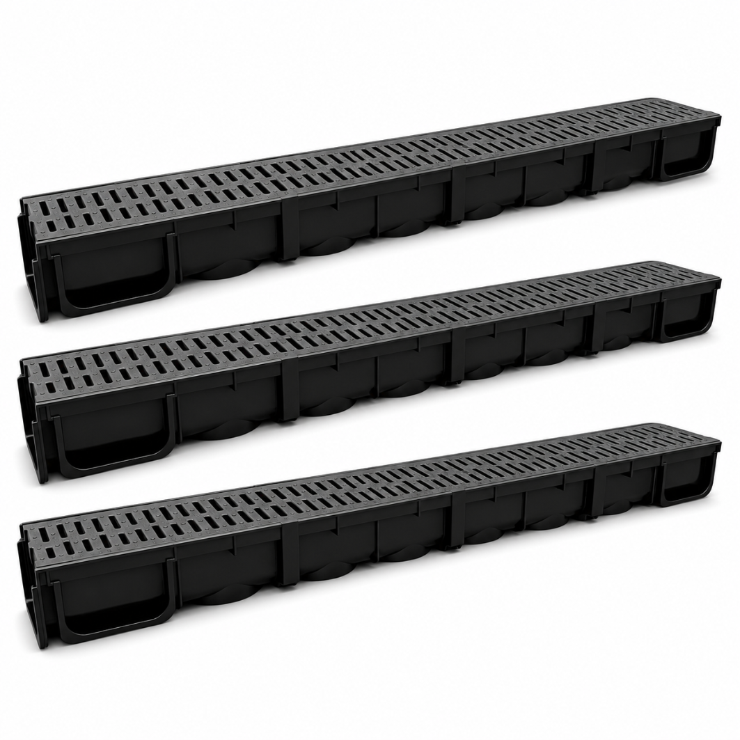 Plastic Grate Trench Channel Drain System