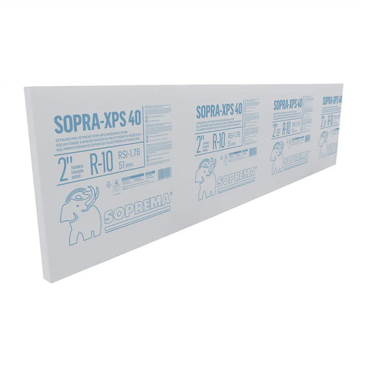 SOPRA XPS-40 2 in. x 24 in. x 96 in. Butt-Edge