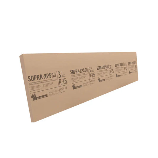 SOPRA XPS-60 3 in. x 24 in. x 96 in. Butt-Edge