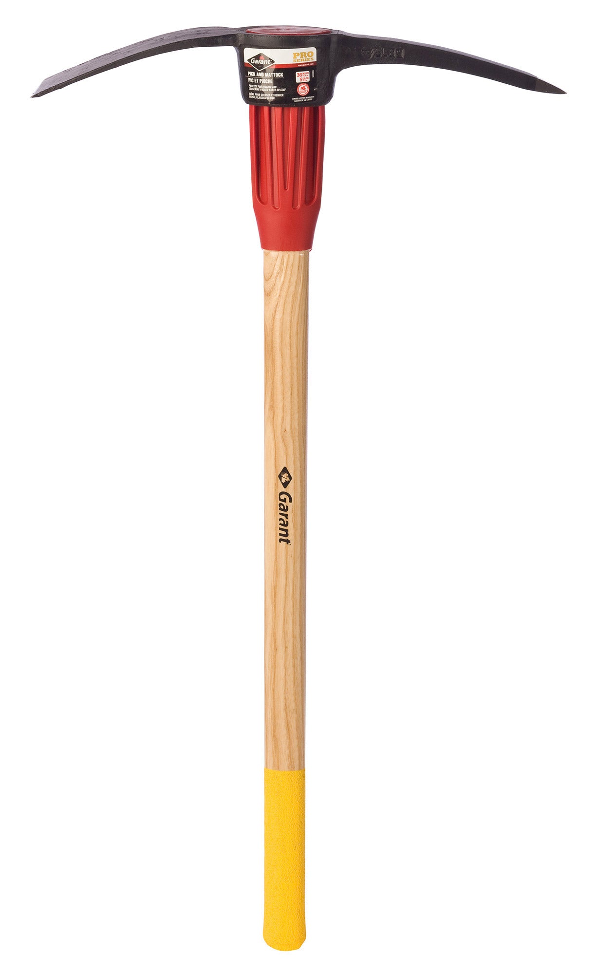 PICK AND MATTOCK, 5LBS, 36" WOOD HANDLE, GARANT PRO SERIES