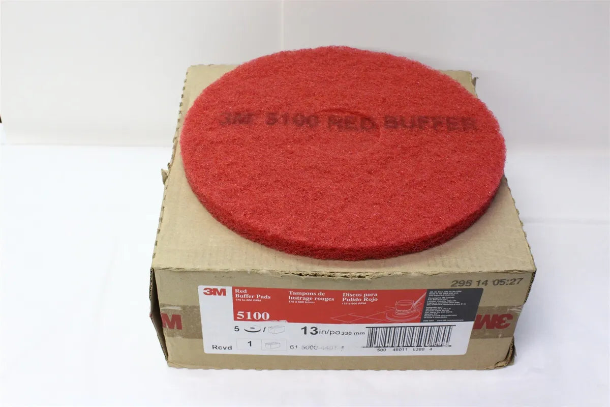 Diablo 17-inch Random Orbital Sander (ROS)Red Buffer Pad for Wood Polishing