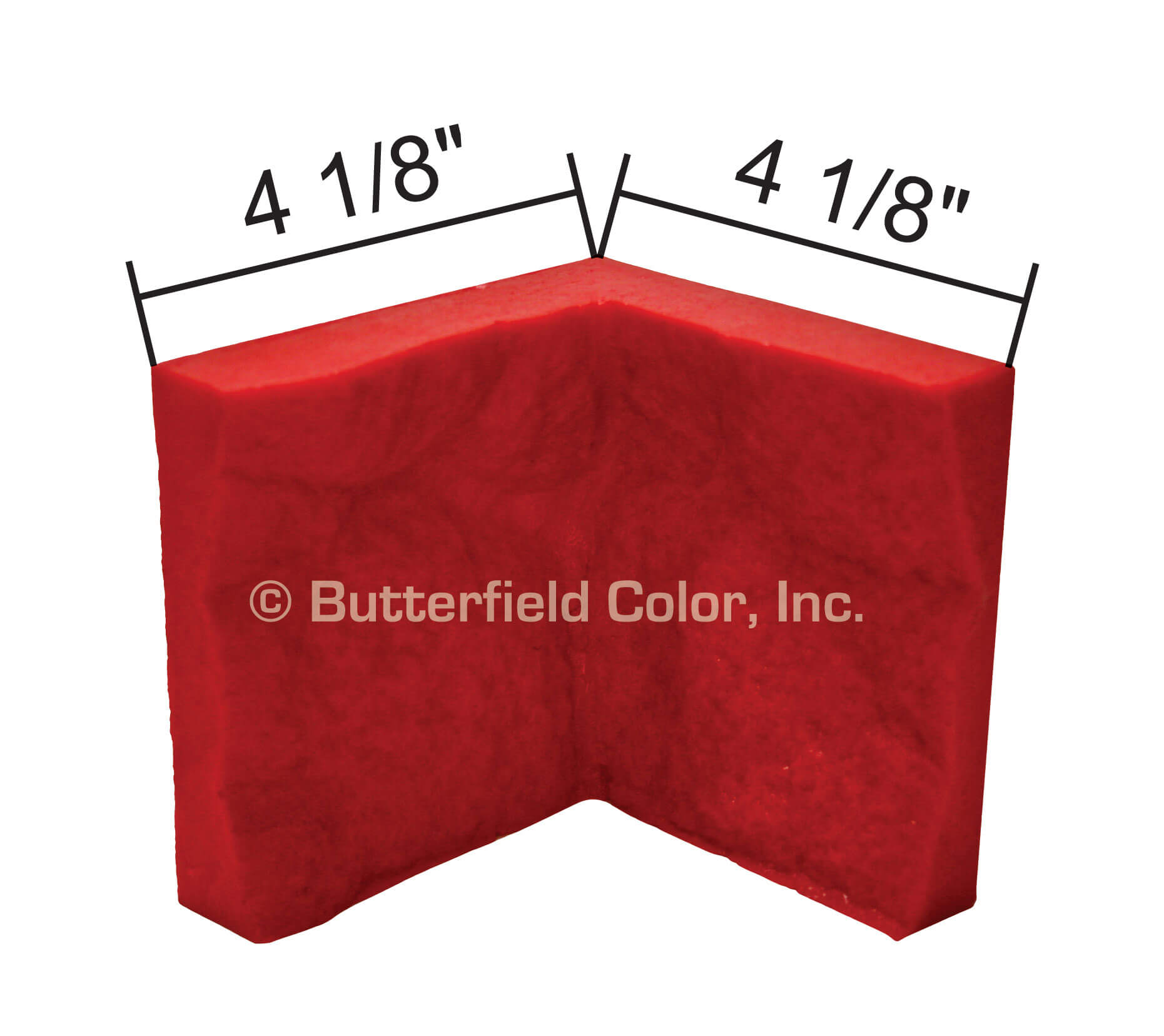 SIKA BRAND Cut Stone Form Liner – 4″