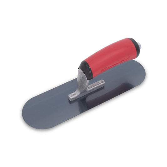 10"X3" Blue Steel Pool Trowel - Soft Grip