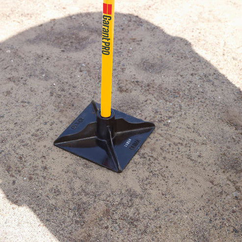 Garant 10″ × 10″ Tamper, Fiberglass Handle