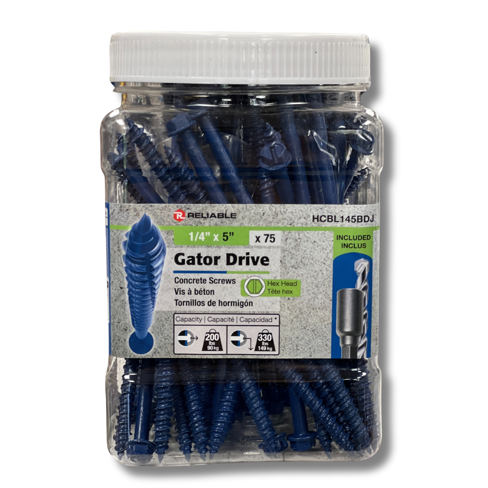 Concrete Screws - Hex Head