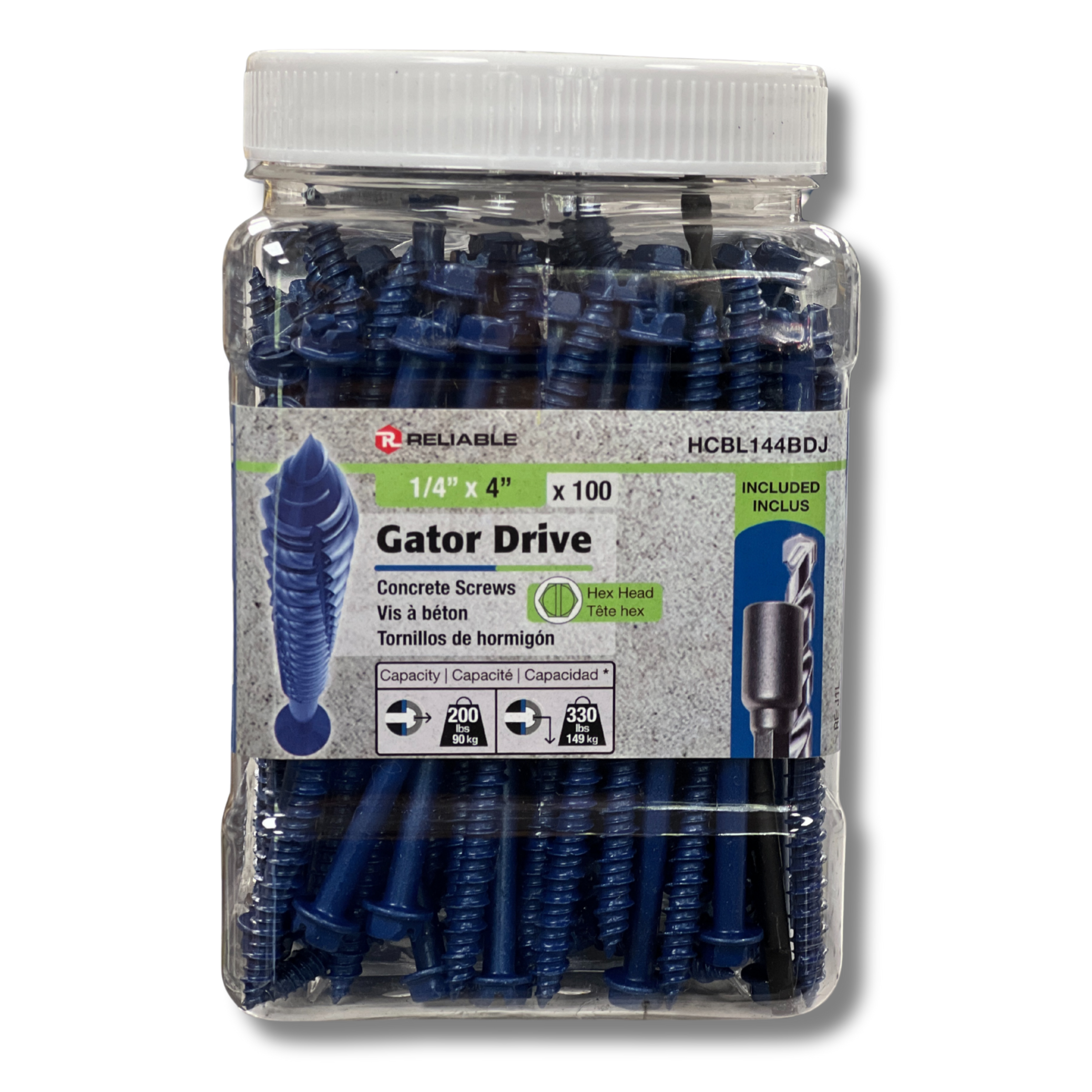 Concrete Screws - Hex Head