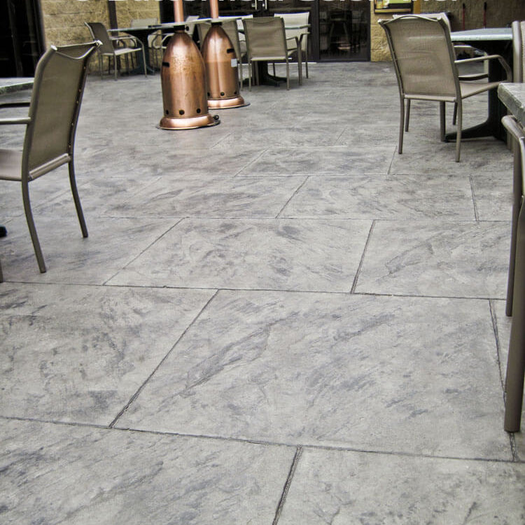 3′ × 3′ Slate Concrete Texture Stamp