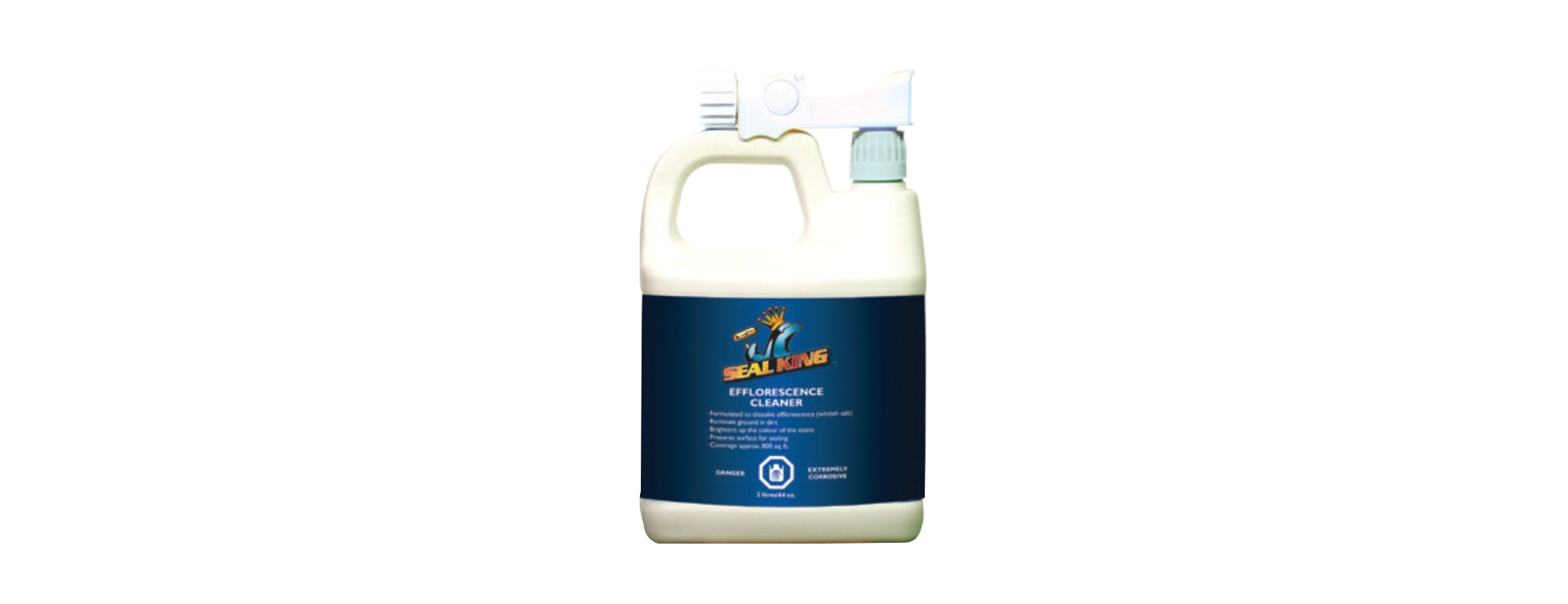 Efflorescence Cleaner for Pavers & Concrete – Acid-Based Deep Cleaning Solution 2L