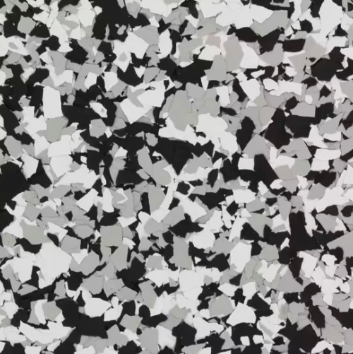 Torginol Decorative Flake Domino 1/4" Blend – 40 lb