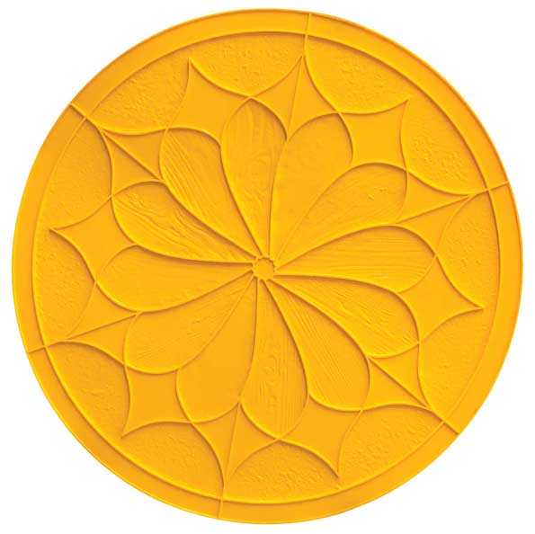 Lotus Blossom Medallion Stamp