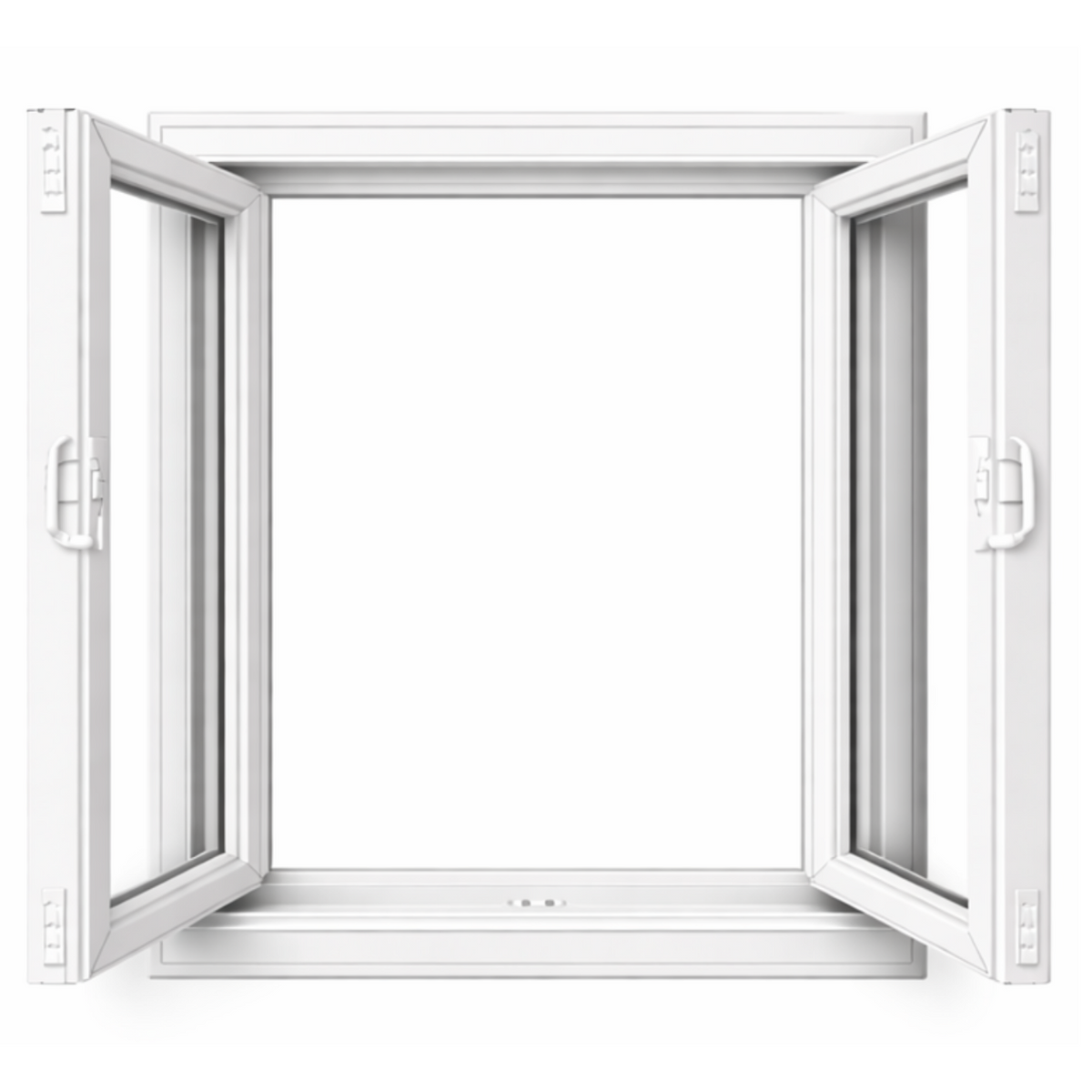 48x12 Inch Window Double Slider Window 48-inch W x 48-inch H