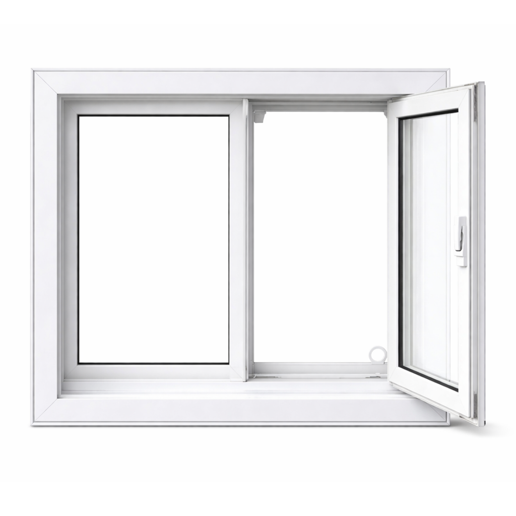 One Slider Window Single Slider Window 24-inch W x 24-inch
