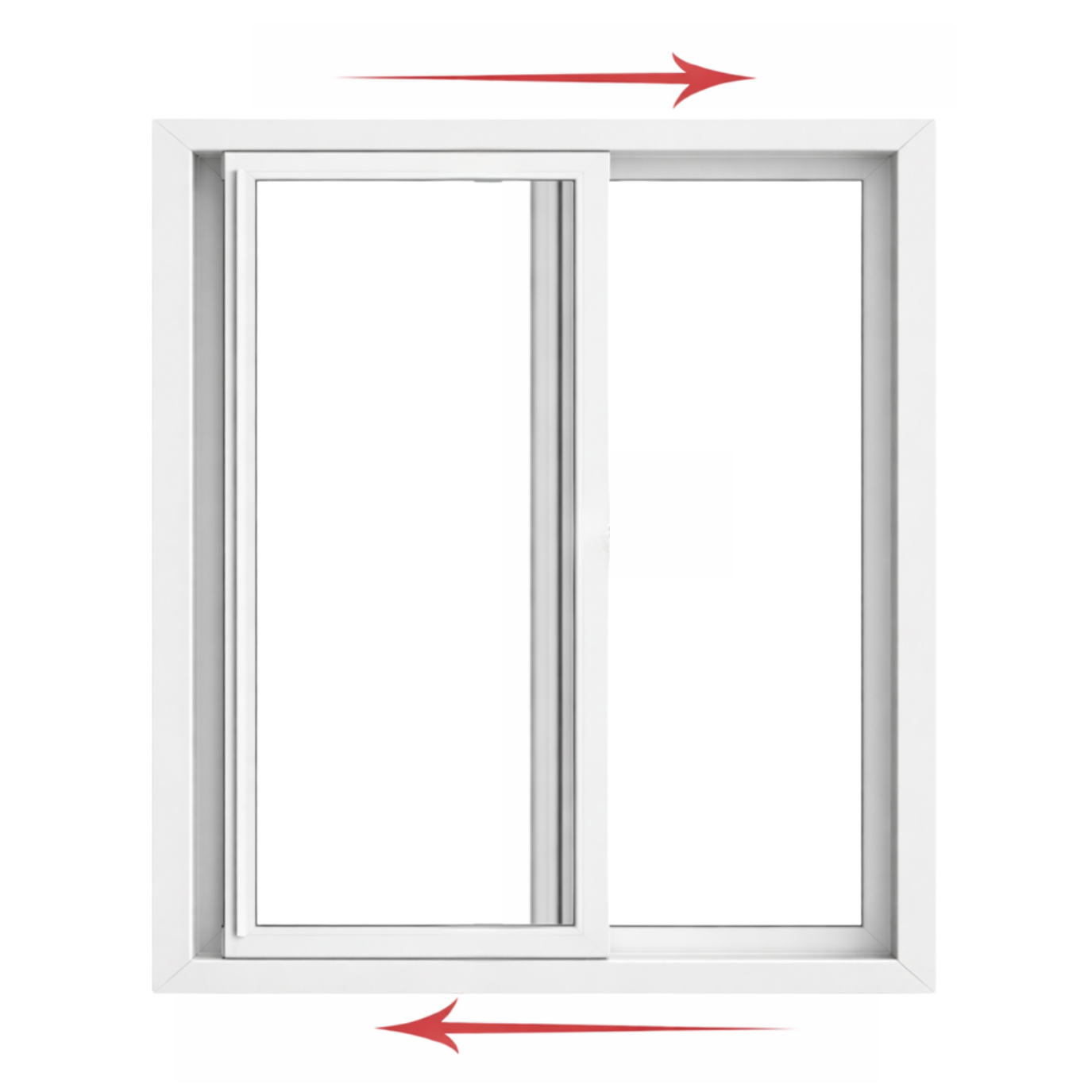 Double Slider Window 32-inch W x 36-inch H