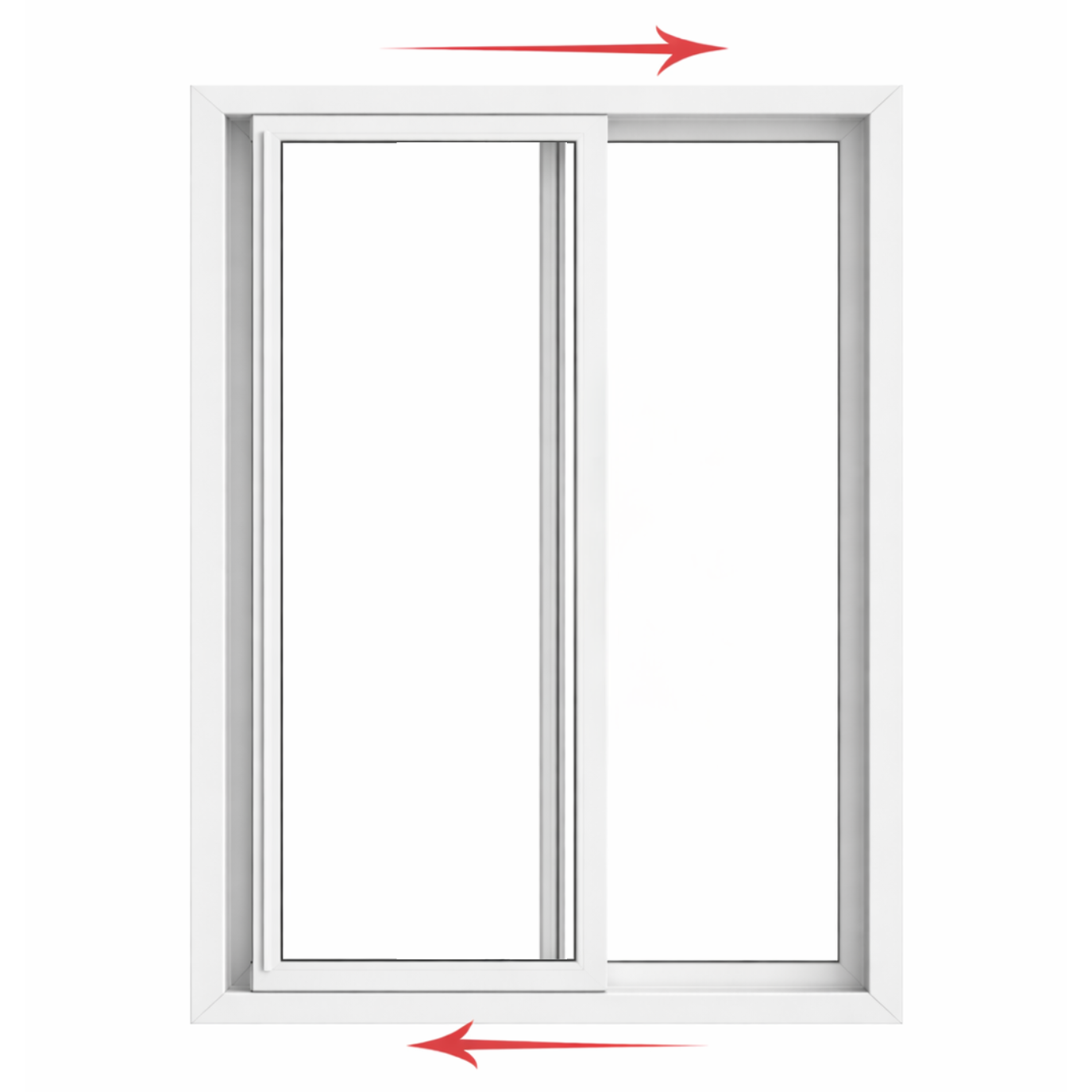 Double Slider Window 30-inch W x 48-inch H