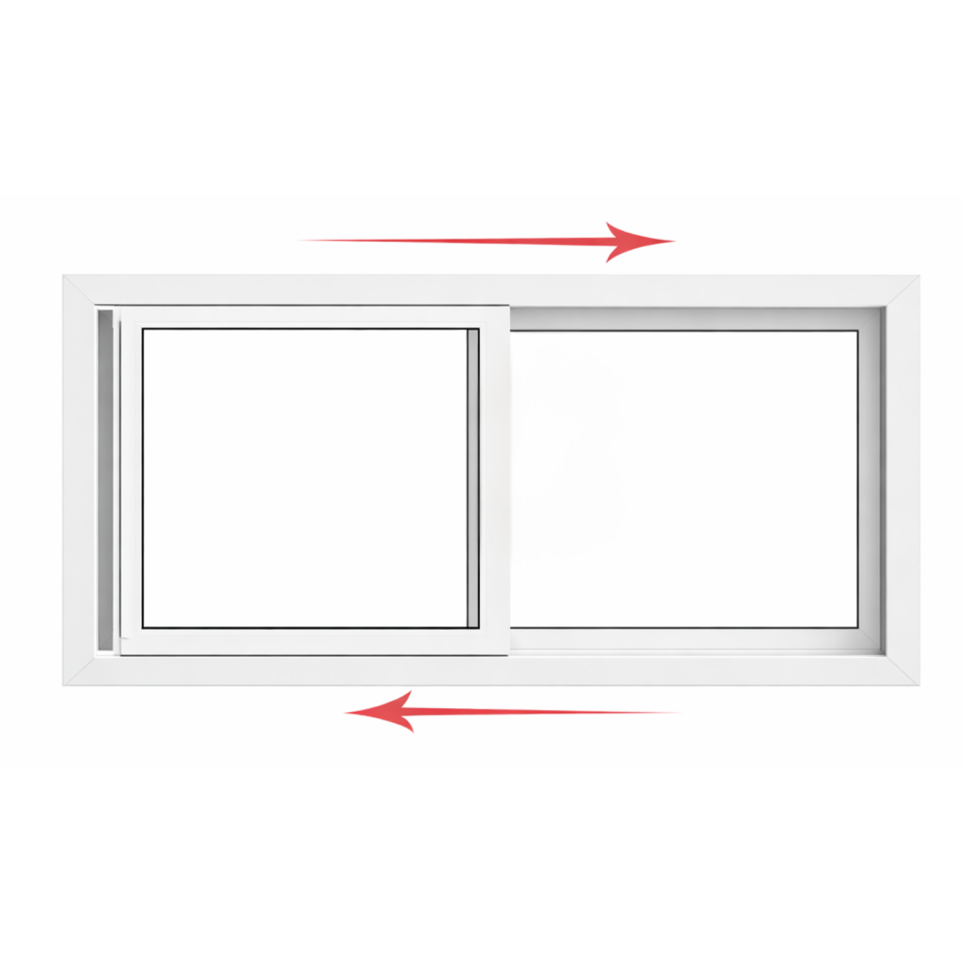 Double Slider Window 30-inch W x 24-inch H