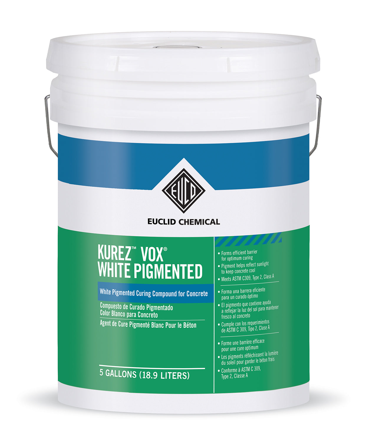 KUREZ VOX WHITE PIGMENTED- 5 GAL